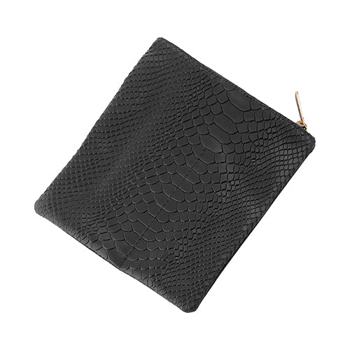 Black Python Eyewear Case