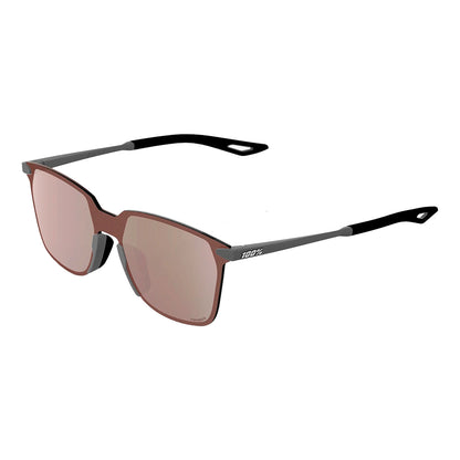 LEGERE® SQUARE Soft Tact Cool Gray HiPER® Crimson Silver Mirror Lens