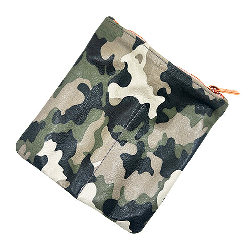 Camo Leather Eyewear Case