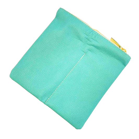 Vegan Seafoam Leather Eyewear Case