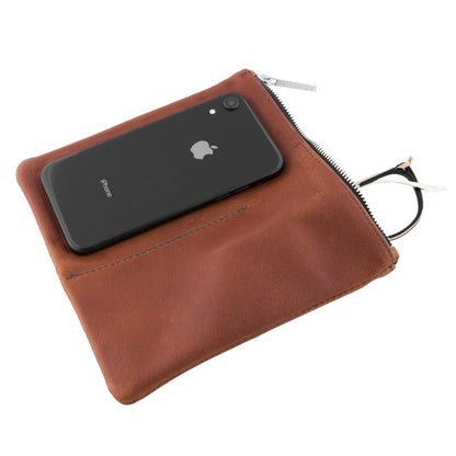 Baseball Glove Leather Eyewear Case